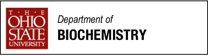 OSU Biochemistry Department