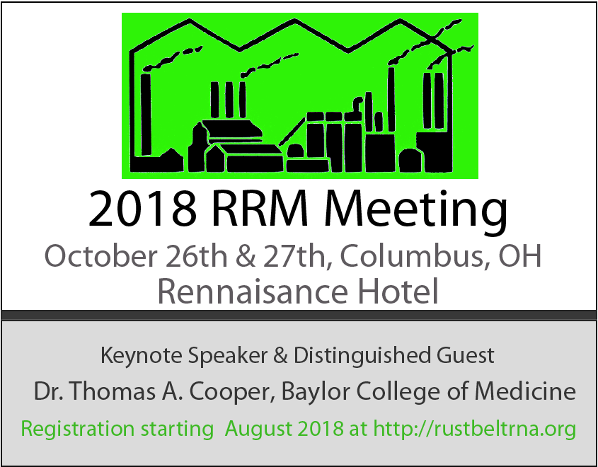 2018 RRM Save the Date notice